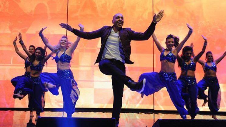 Tommy Sandhu and KSPARK dancers